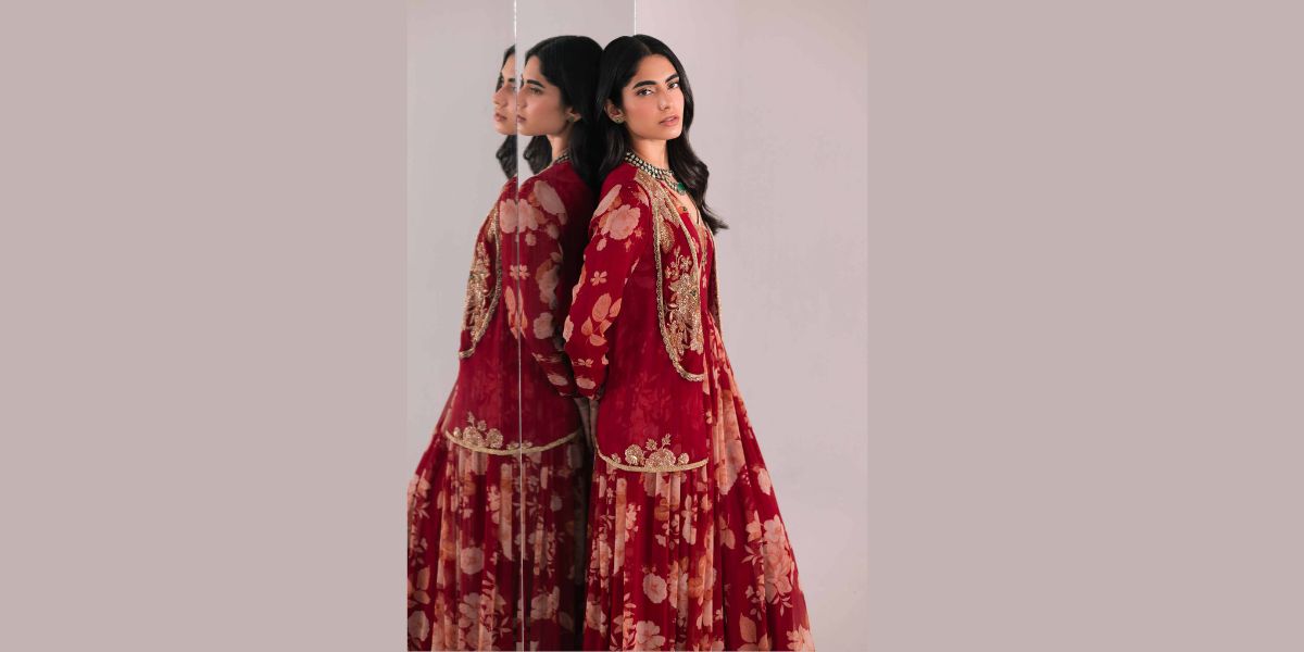 Elevate Your Style with Velvet Embroidered Shawls and Long Dresses