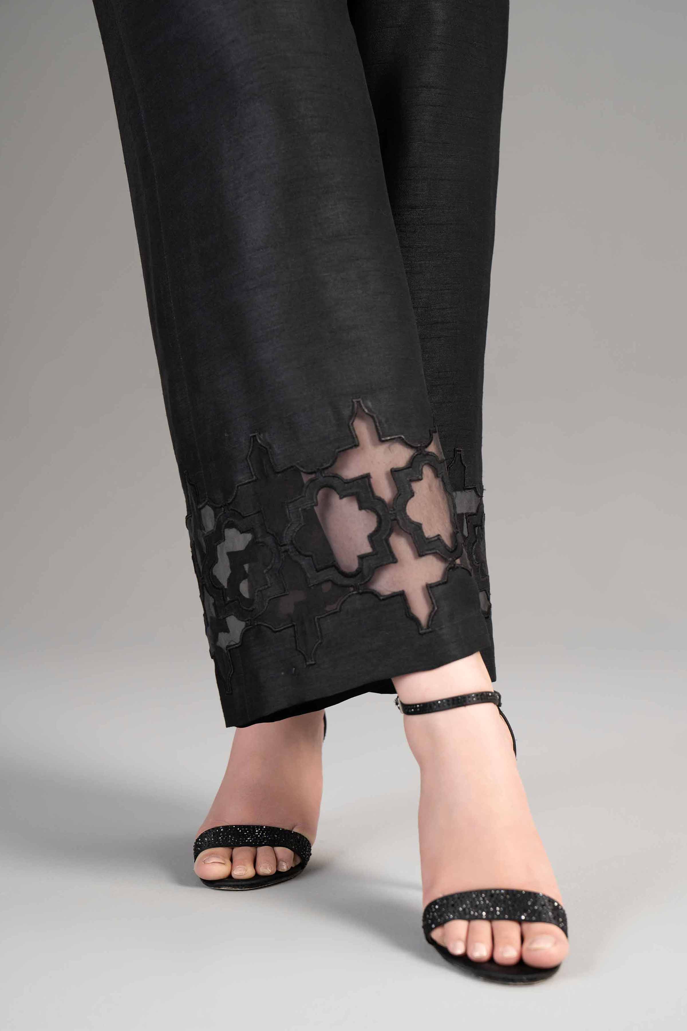 Straight pants for ladies online in Pakistan