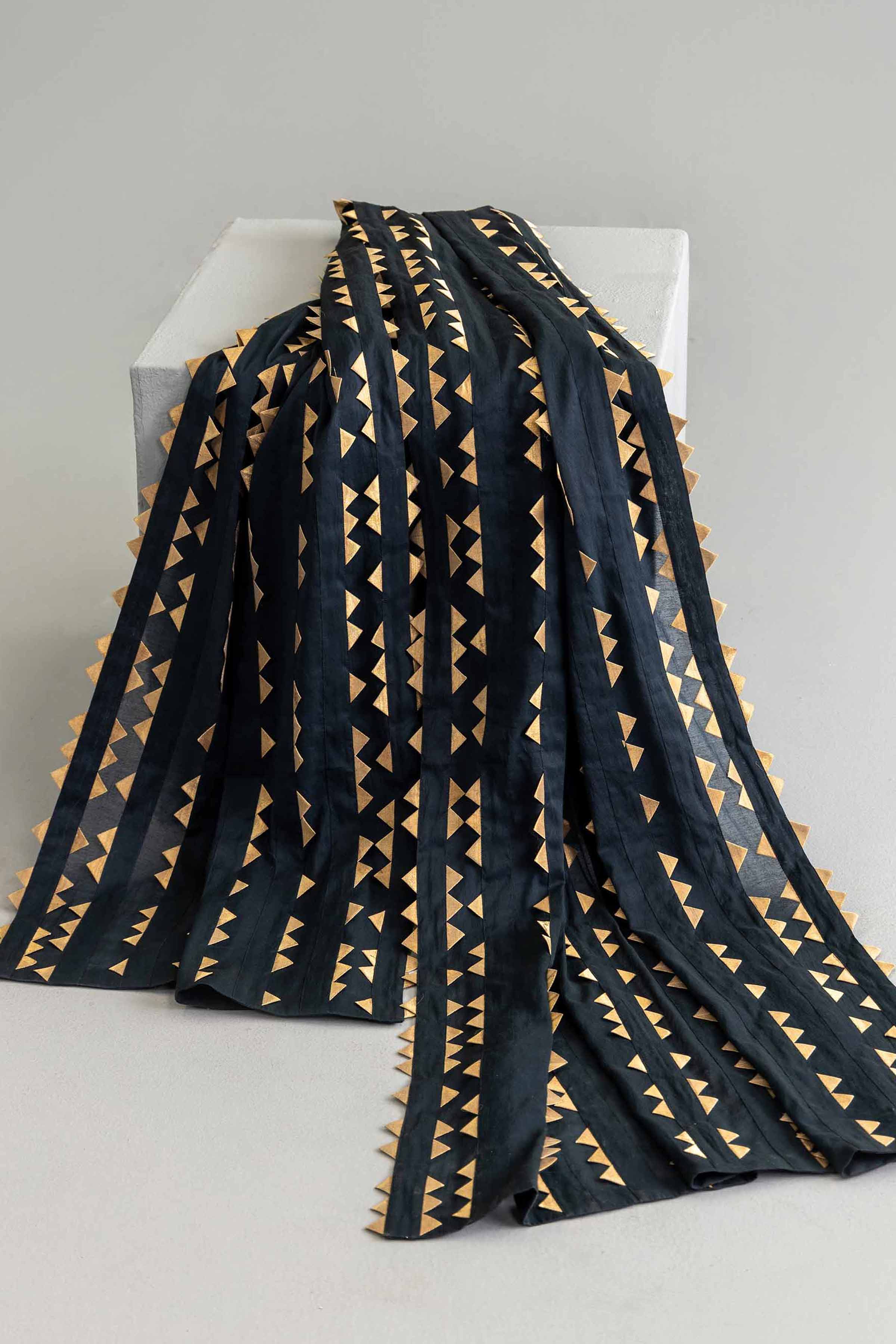 Black Ralli Work Dupatta