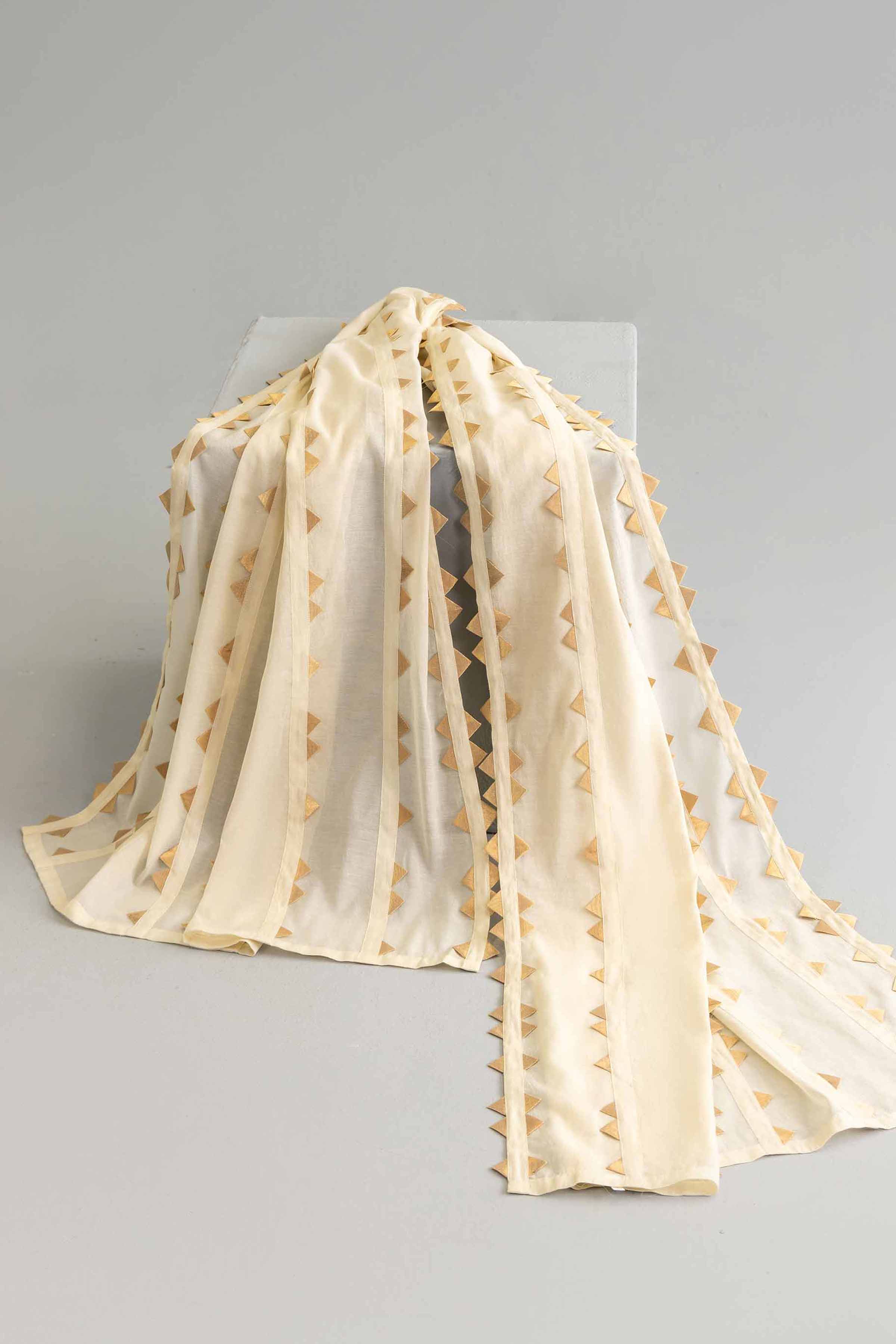 Off White Tissue Dupatta